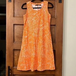 orange sundress